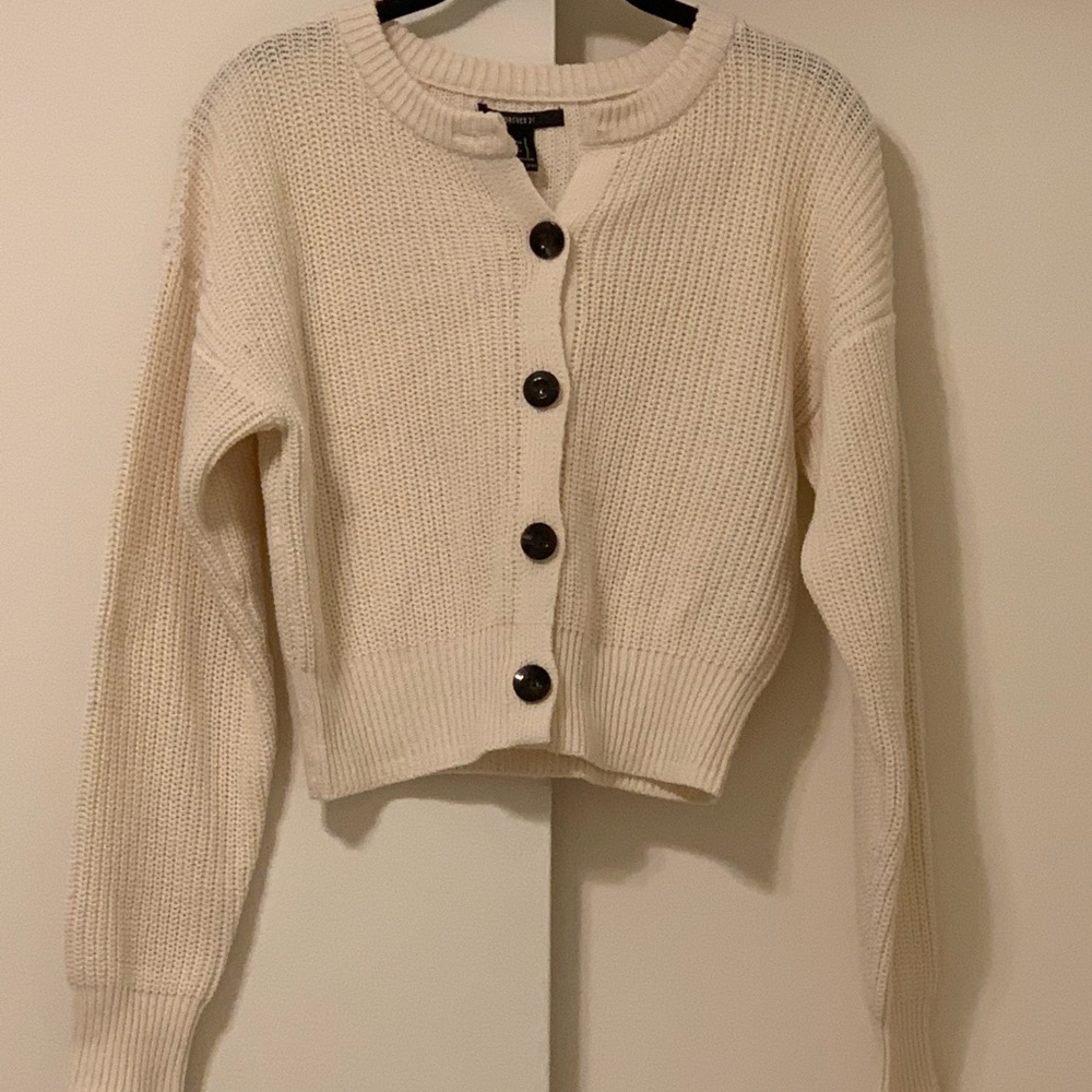 Cream Cardigan!